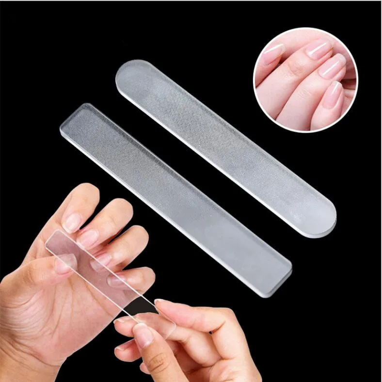 NOQ Nail Buffer Art Nano Polishing Nails Files Sticker Bright Glass Bar Grinde Tools | Красота и здоровье