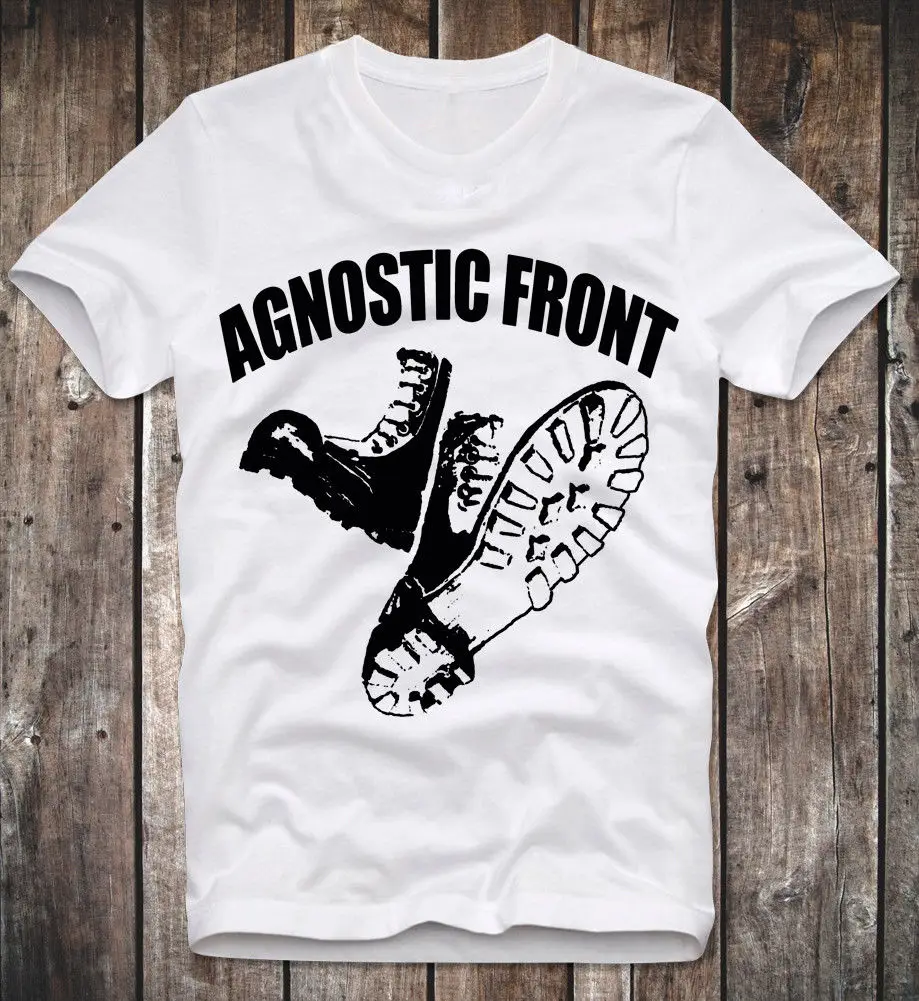 

T SHIRT AGNOSTIC FRONT PUNK METAL HEAVY GOTTA GO THRASH RETRO VINTAGE ROCK
