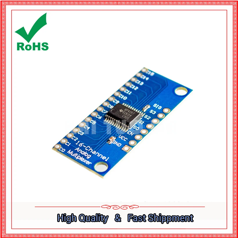 High Speed CMOS 16 Channel Analog Multiplexer Analog Digital module