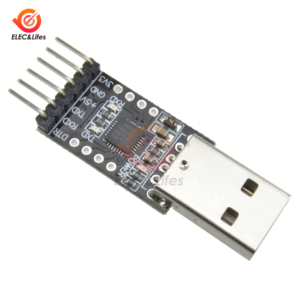 USB беспроводной приемопередатчик CP2102 USB 2,0 к ttl UART модуль 6Pin последовательный преобразователь Плата STC Замена FT232 3,3 V volatge регулятор