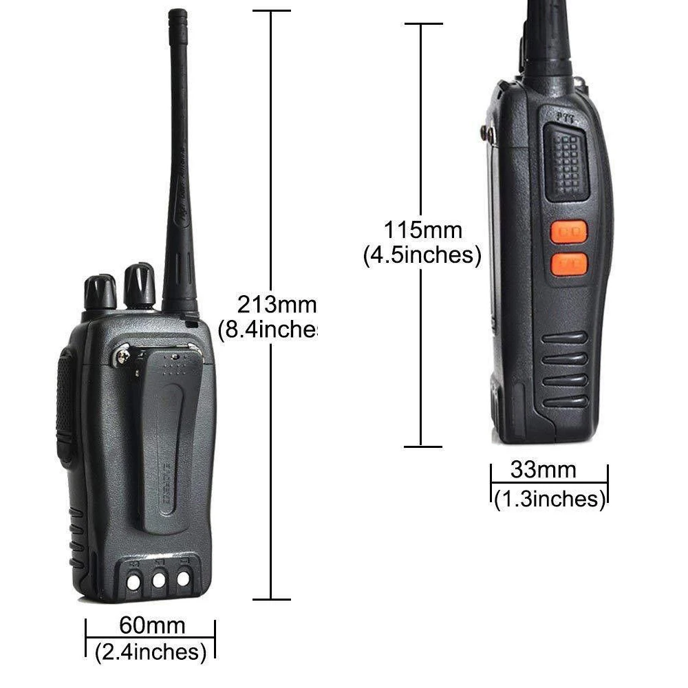 1 компл. Baofeng BF-888S двухканальные рации 5 Вт ручной Pofung bf 888 s UHF 400-470 МГц 16CH двухсторонний портативный любительский радиопередатчик