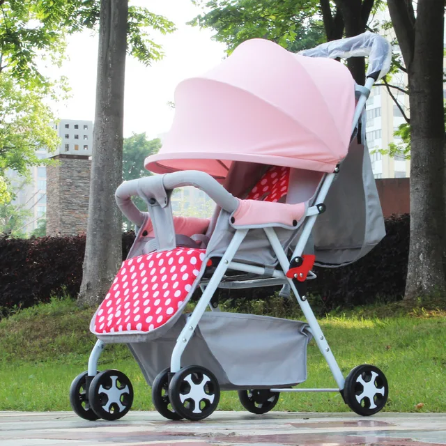 Breathable Net Can Sit Lie down Baby Cart Portable Ultra