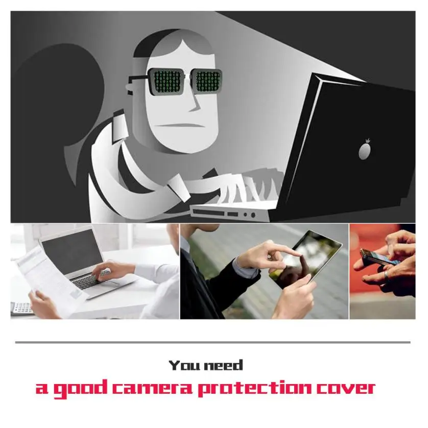 

Metal Webcam Cover Web Camera Blocker Computer Phone Ultra-Thin Phone Adapter Accessories Pewdiepie Recommend FBI Block
