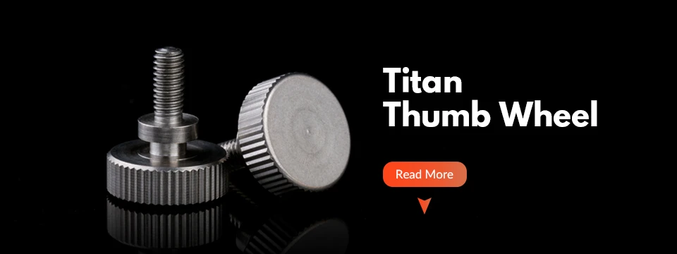 1 шт. Trianglelab titan Thumb Wheel для 3D принтера titan экструдер для настольного FDM принтера reprap MK8 J-head bowden i3 titan AQUA