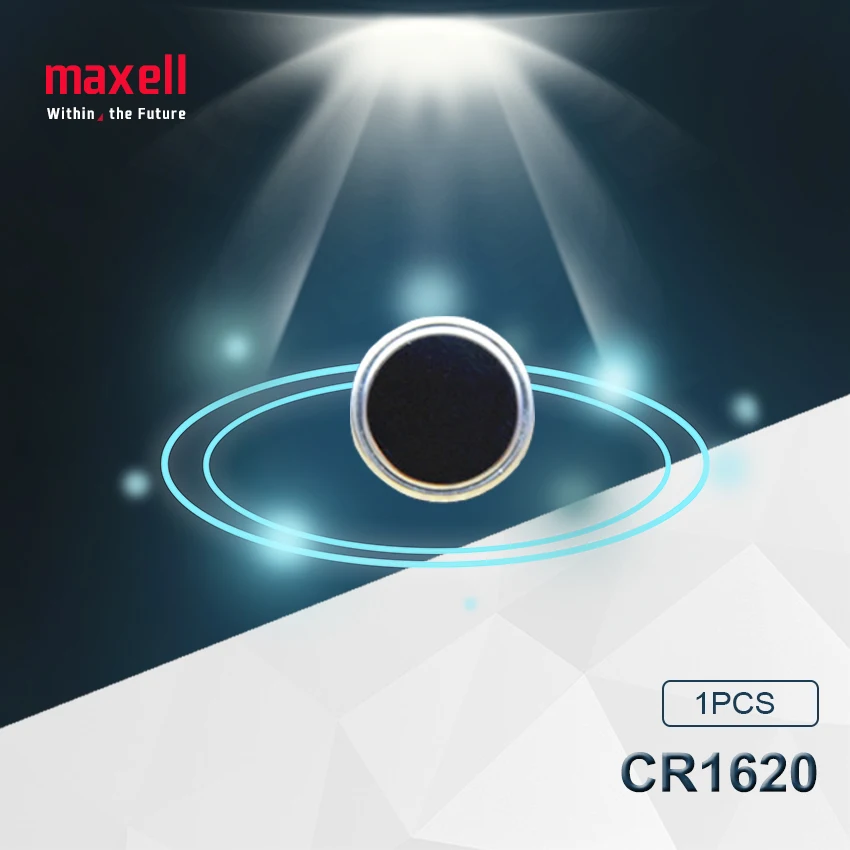 10 шт. Maxell CR1620 кнопочный Аккумулятор для часов автомобиля дистанционного ключа cr 1620 ECR1620 GPCR1620 3v литиевая батарея