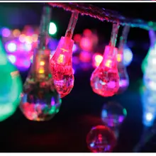 Падение тип 5 м 38led Красочные Огни мигалка mantianxing гирлянда для улицы освещение струнный фонарь медный провод