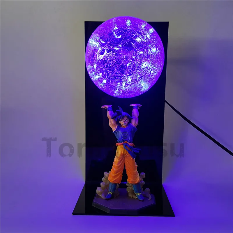 激安 ドラゴンボールz孫悟空精神爆弾超サイヤ人アクションフィギュアアニメド ラゴンボールz Led電球モデルおもちゃdbz孫悟空 通販 価格 Myfashion Lookbook