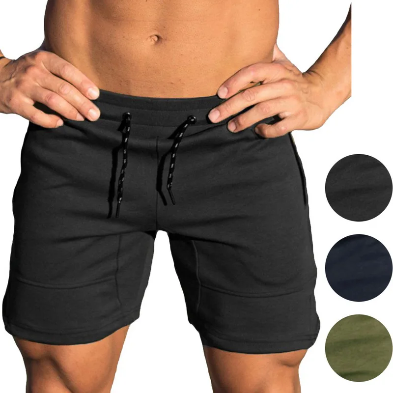 CALOFE Freeship Men Board Shorts Running Shorts Sport Beaching Briefs Trousers Bodybuilding Sweatpants Fitness Short Jogger Gyms