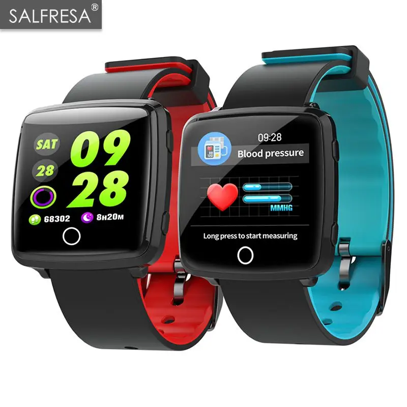

Color Screen Smart Watches Bracelet SALFRESA BL89 Heart Rate Pedometer GPS Fitness Tracker Wristband Bluetooth 4.0 Sports Band