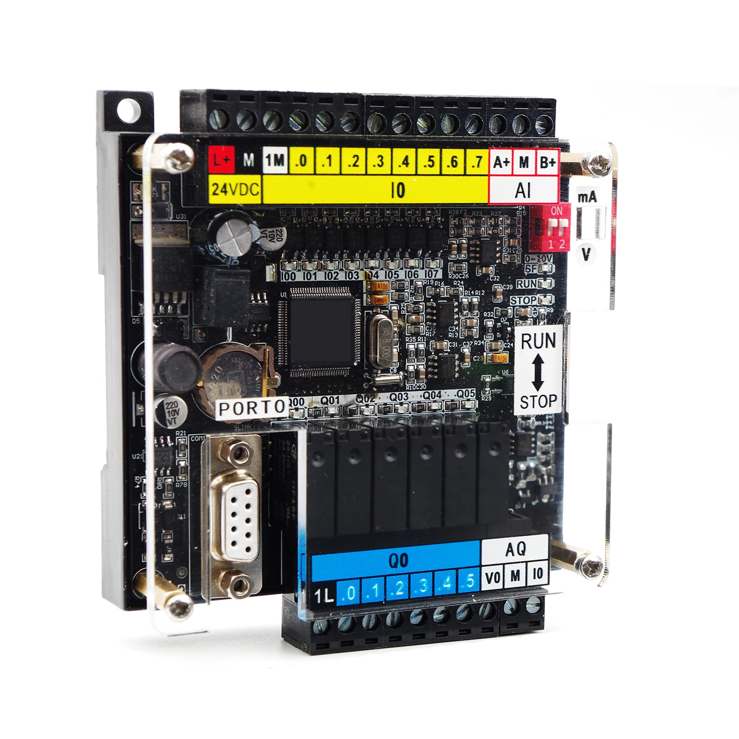

CPU 224XP CPU224XP CPU224 PLC Board 8DI 6DO 2AD 1DA Analog DC/DC PPI 24VDC for SIMATIC S7-200, Ethernet Optional