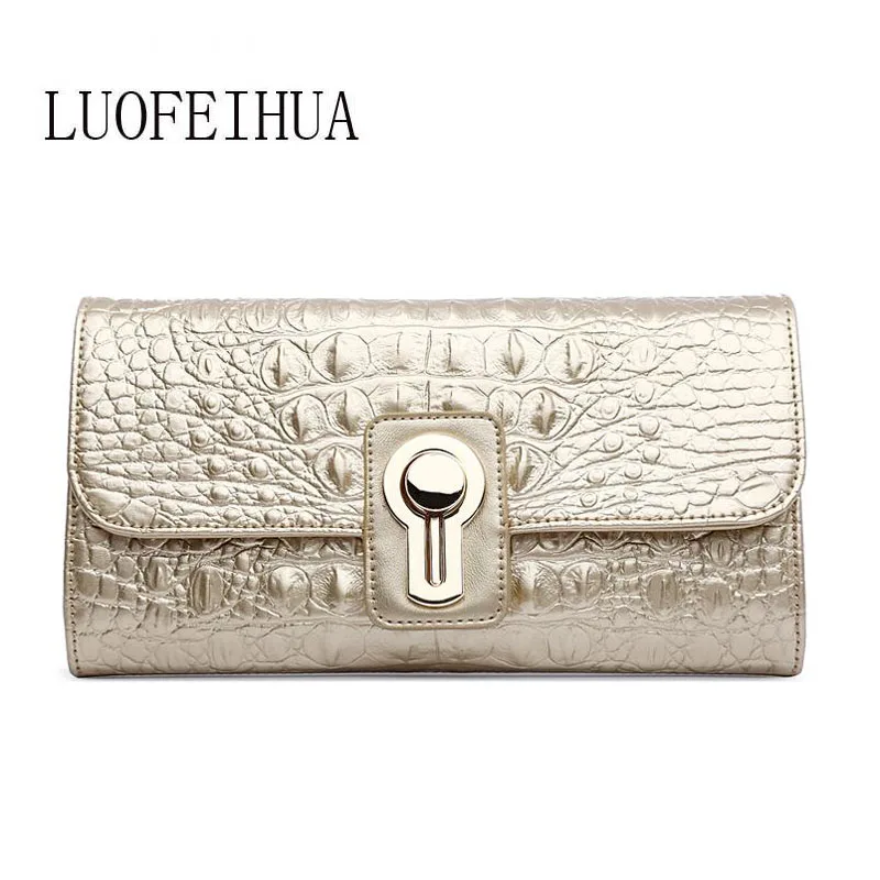 Luofeihua 2019 новый оригинальный дизайн персонализированные кожаный клатч вечерняя