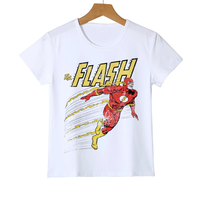 Camiseta de moda de verano con estampado de dibujo animado de superhéroe  para chico y Niña camiseta de Y8 8|Camisetas| - AliExpress