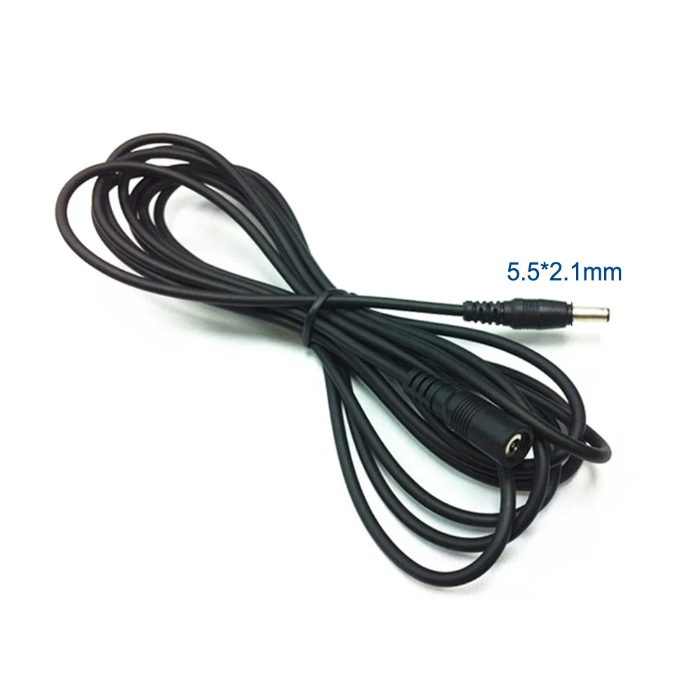 Cdycam адаптер питания расширительный кабель 12V2A 5 5*2 1 мм м 3 10 до 12V1A CCTV аксессуары