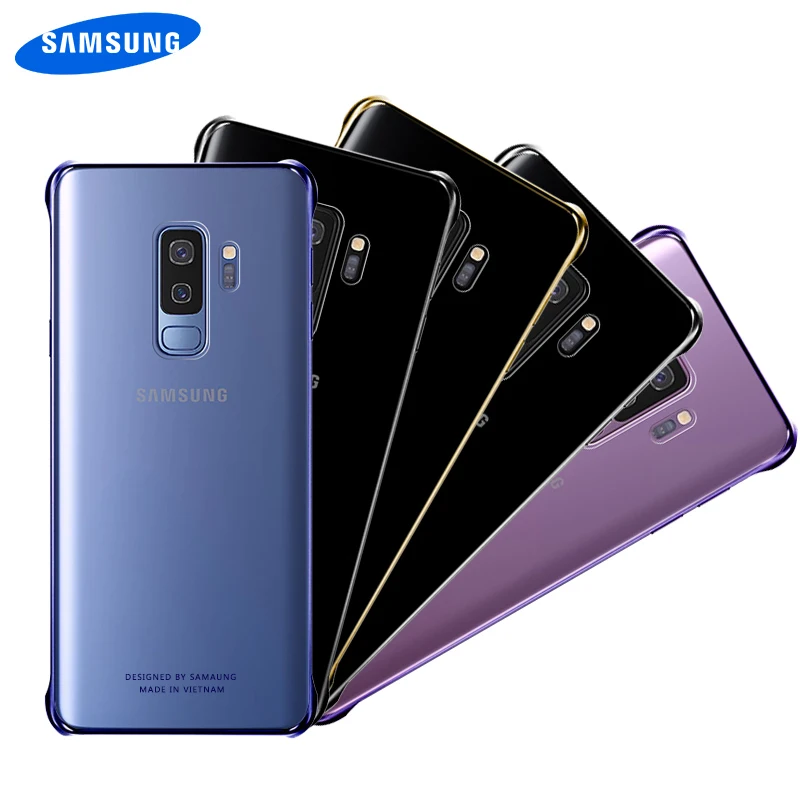 Samsung S10 Case Official Original Clear Hard Cover Transparent PC Shockproof SAMSUNG Galaxy S8 S9 S10 Plus S10e Back Case