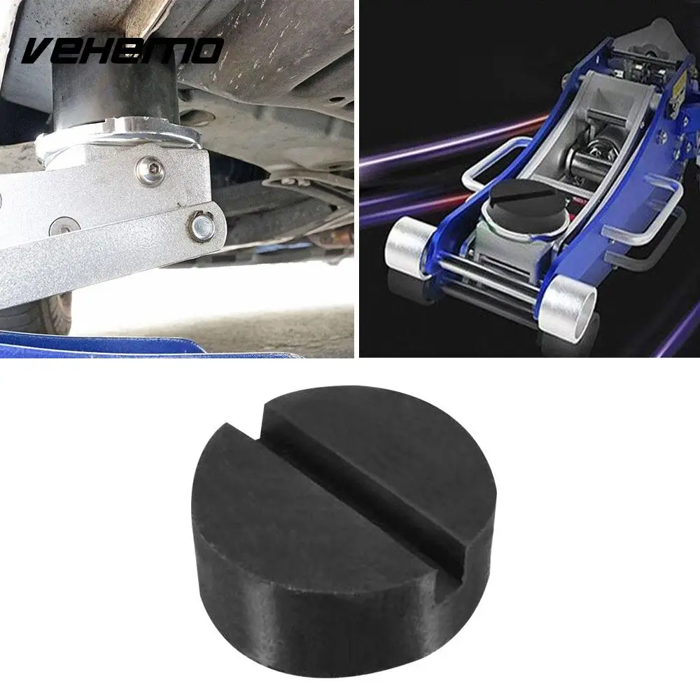 

Universal Slotted Rubber Disc Pad Car Frame Rail Jack Adapter Repair Kit