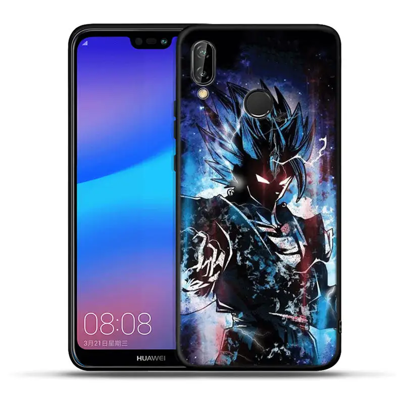 Dragon Ball Z Super DBZ Goku Модный чехол для huawei mate 20 10 P30 P20 P10 P9 P8 Lite Pro P Smart чехол для телефона чехол - Цвет: H1201