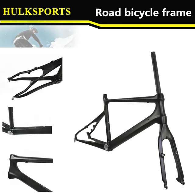 Cheap HK-CRB-009-Z 2016 new 20inch  406 BMX Carbon  Frame bmx carbon bike frame include fork front UD/3K matt/clearing coat/decal