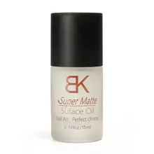 BK лак для ногтей матовая тусклая защита от изменения поверхности маникюра прозрачная поверхность для ногтей 15 мл