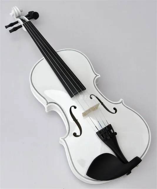 Best Offers High quality WHITE color violin 1/4 violin handcraft violino Musical Instruments Best Offers High quality WHITE color violin 1/4 violin handcraft violino Musical Instruments