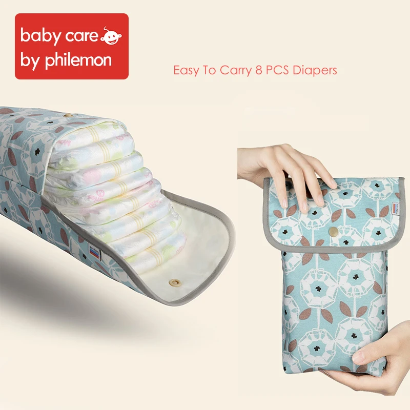 

Babycare Wet Crib Baby Diaper Bag Washable Mommy Fashion Waterproof Wet Cloth Pocket Diaper Reusable Handle Underwear&Diaper Bag
