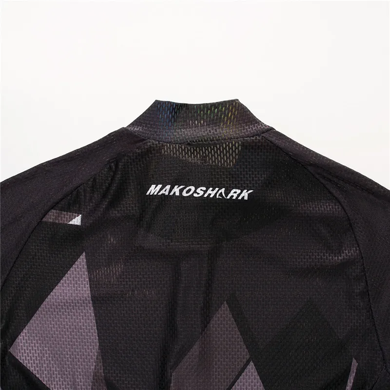 MAKOSHARK Ropa Ciclismo воздухопроницаемая одежда для катания на велосипеде быстросохнущая велосипедная спортивная одежда Ropa Ciclismo Велоспорт гелиевая Подушка комбинезон