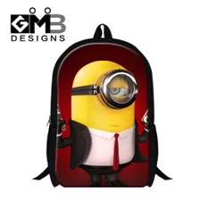 Minions bag Cute Yellow Minions School Bags for Boys Girls 3D Cartoon Despicable Me Backpack Children Mini Schoolbag Kids Mochila Infantil