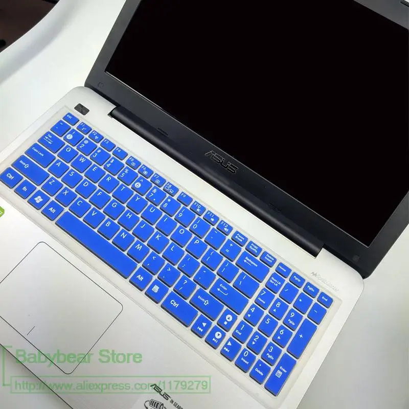 Для Новинка ASUS X541 X541NC X541NA X541SC X541SA X541UV X541UA X541S X 541 15," 15 дюймов Тетрадь Клавиатура Защитная крышка - Цвет: blue