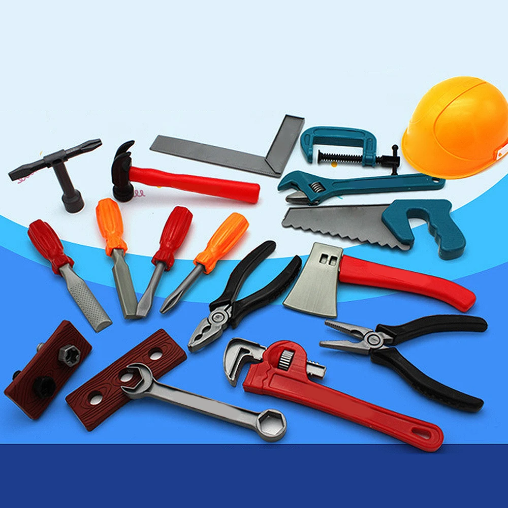 

Plastic Building Tools Engineering Maintenance Tool Pretend Play Toys For Children Early Educational Toy Set Kids Boys Toy Gifts