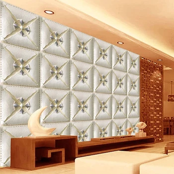 

Custom Self-Adhesive Waterproof Canvas Mural Wallpaper European Style Fashion Soft Roll Wallpaper Living Room Luxury Home Decor