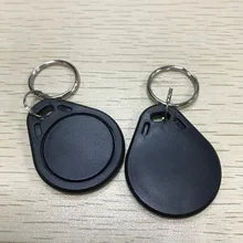 Yongkaida Лучшая цена 3000 шт./лот перезаписываемых RFID карты 125 кГц черный брелок EM4305