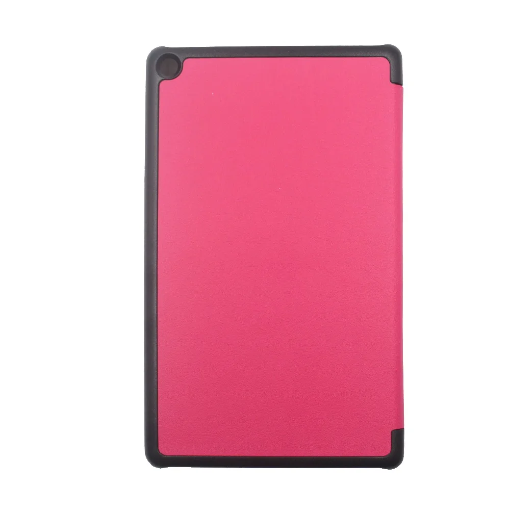 Ультратонкий чехол подставка из искусственной кожи для Amazon Kindle Fire HD 8 2016 (6 е