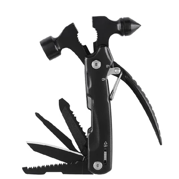 

Multi-function hammer Portable vehicle tools Multifunctional life hammer Camping tool hammer Safety hammer Escape tool