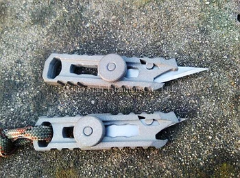 

Titanium TC4 EDC Outdoor Mini 50mm Long Sliding Blade Cutter Knife / Paper cutter / Utility Knife 10g/pc with Blade OLFA KB4-S