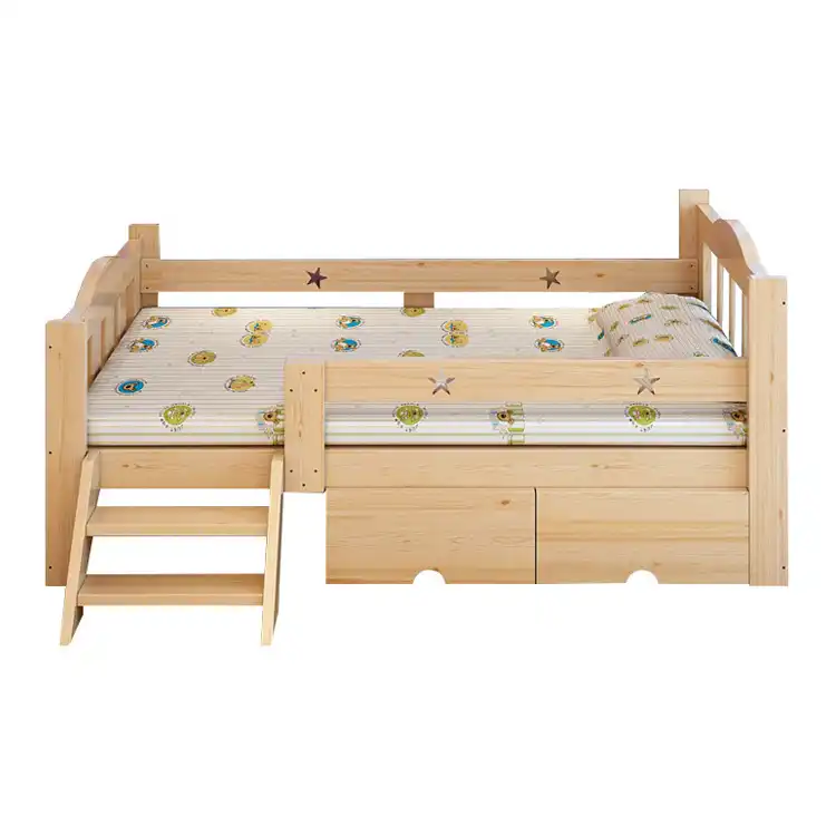 wooden childrens bed