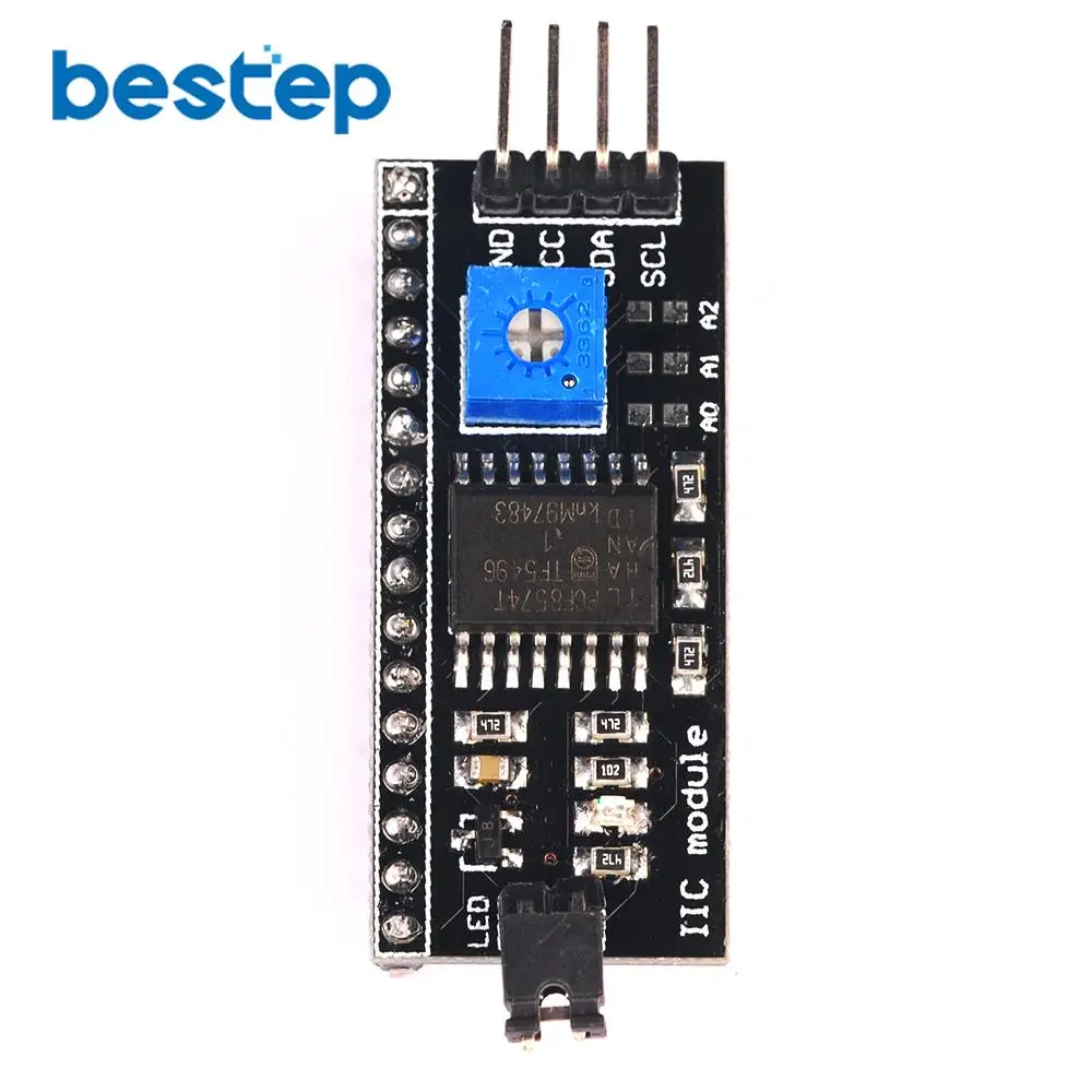 Порт платы IIC I2C TWI последовательный интерфейс SPI для Arduino 1602 2004 ЖК адаптер Плата