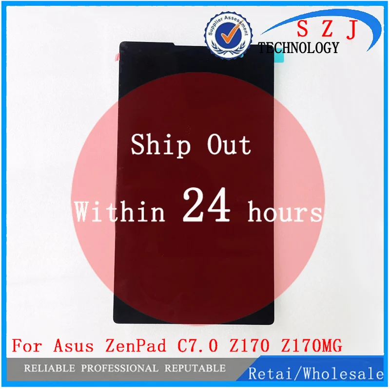 

New 7'' inch For Asus ZenPad C7.0 Z170 Z170MG Z170CG Tablet Touch screen Digitizer Glass+LCD Display Assembly Free shipping