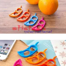 Dhl ИЛИ ems 5000 шт Креативные кухонные приспособления инструменты для кухни Оранжевый Овощечистка Parer пальчикового типа открытый оранжевый