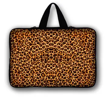 

Leopard 10" Laptop Sleeve Bag Case Pouch+Hide Handle For 10.1" Acer Iconia W500 A500 Tablet PC