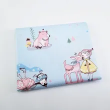 Лоскутная Ткань напечатанная ткань Жир четверти Материал Швейные ткани для рукоделия DIY аксессуары ручной работы дополнительно 50x40 см