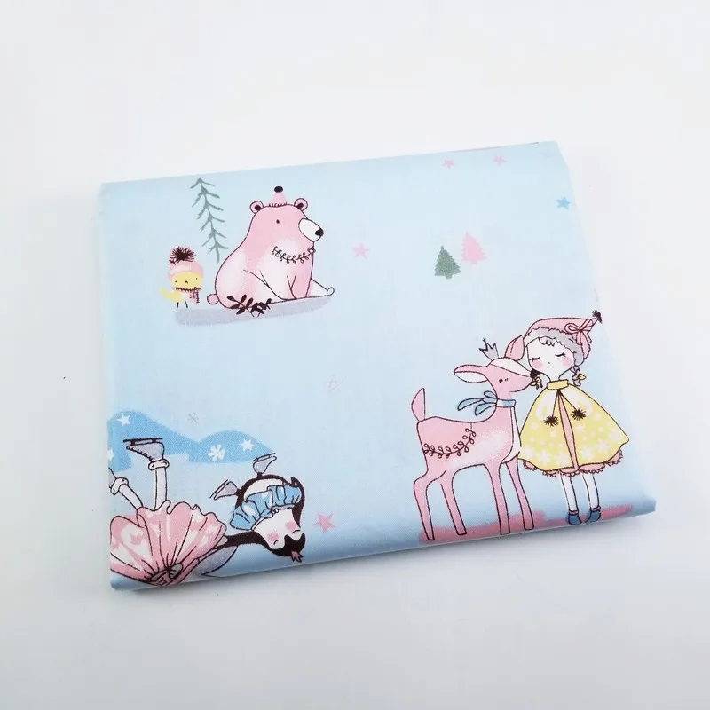 

Patchwork Fabric Printed Cloth Fat Quarters Material Sewing Fabrics for Needlework DIY Handmade Accessories Optional 50x40cm