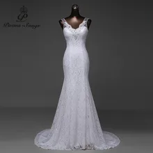 На заказ красивые кружевные свадебные платья русалки с цветами vestidos de noiva robe de mariage бальное платье свадебное платье