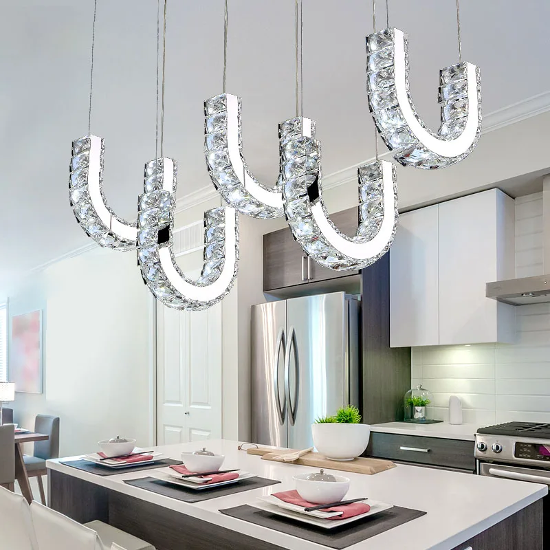 

New Ideal Hanging Modern Led Pendant Lights For Dining Kitchen Room suspension luminaire suspendu Pendant Lamp Lighting Fixtures