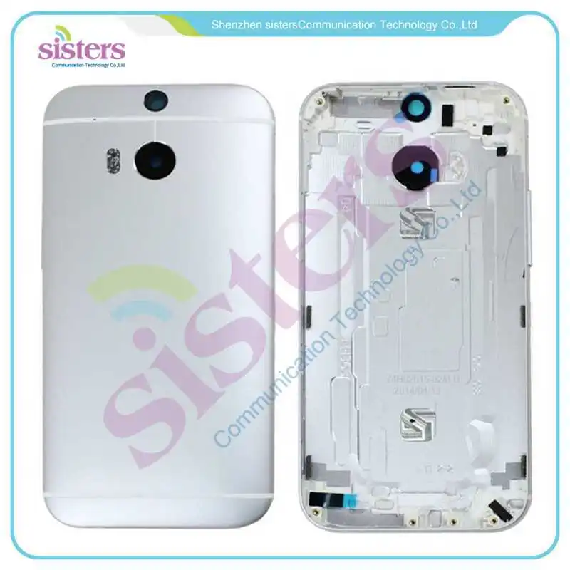 HTC0145 Silver Grey Gold New Original Back Housing Cover Case For HTC One2 M8 831C  (1)