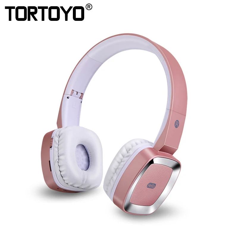 TORTOYO складной стерео бас Bluetooth 4 0 гарнитура Беспроводной спортивные HiFi Музыка