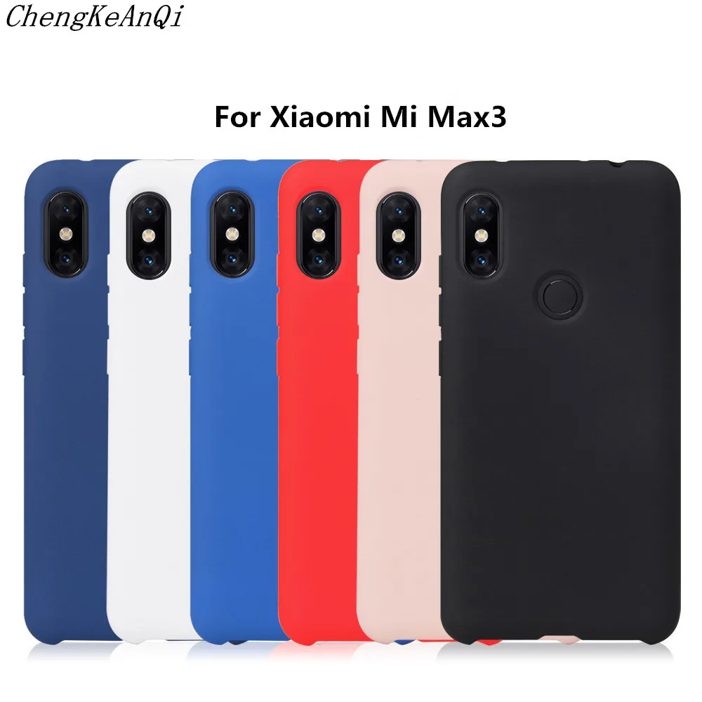 For Xiaomi Mi Max 3 Case Luxury TPU Soft Silicone Phone Back Cover Shockproof Coque Fundas | Мобильные телефоны и