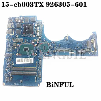 

for HP 15-CB045WM 15-CB Laptop motherboard 926305-601 926305-501 926305-001 GTX1050 4GB i7-7700HQ DAG75AMBAD0 100% fully tested