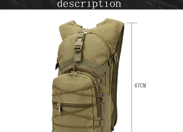 Три солдата на открытом воздухе тактика Камуфляж альпинизм сумка для воды походная охотничья армейская сумка велосипедный рюкзак сумка
