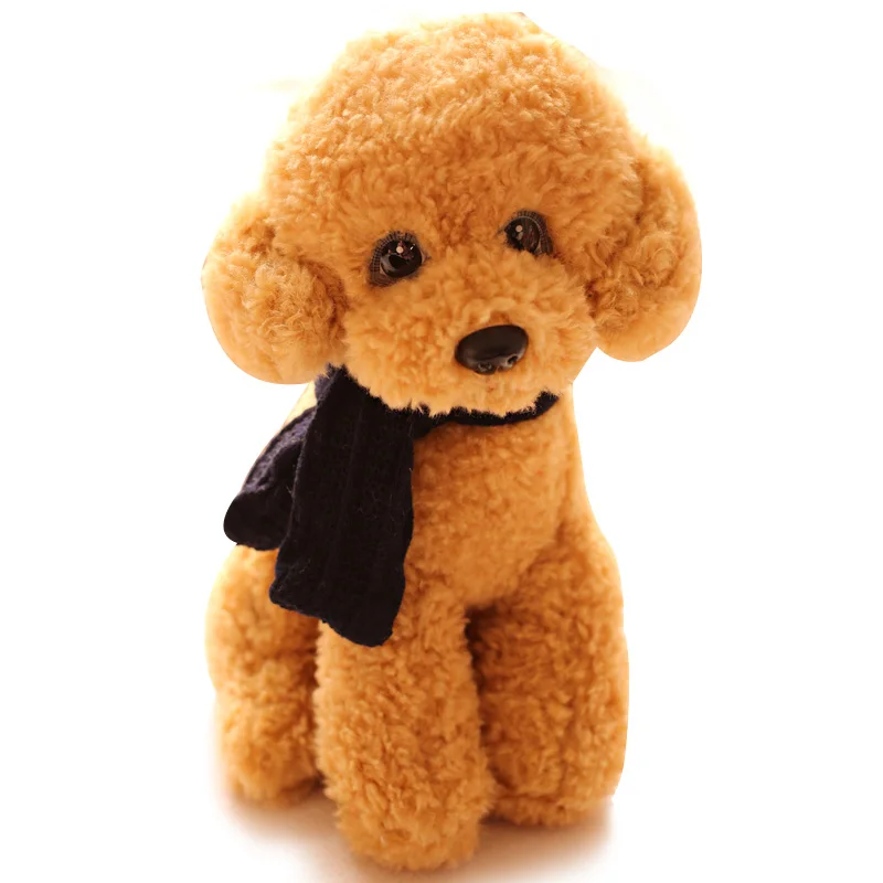 caniche de peluche
