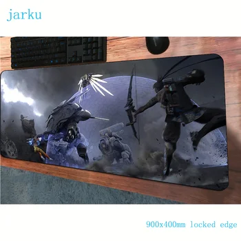 

OW padmouse 900x400x3mm gaming mousepad game locked edge mouse pad gamer computer desk locrkand mat notbook mousemat pc