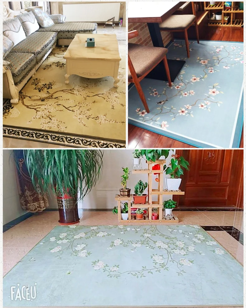 200*300 سنتيمتر الشمال السجاد غرفة الاطفال المضادة للانزلاق السجاد غرفة نوم السرير السجاد لينة الطفل غرفة البساط أريكة الجدول الحصير الطفل الس...